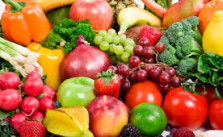 Fresh fruit and veg are vital